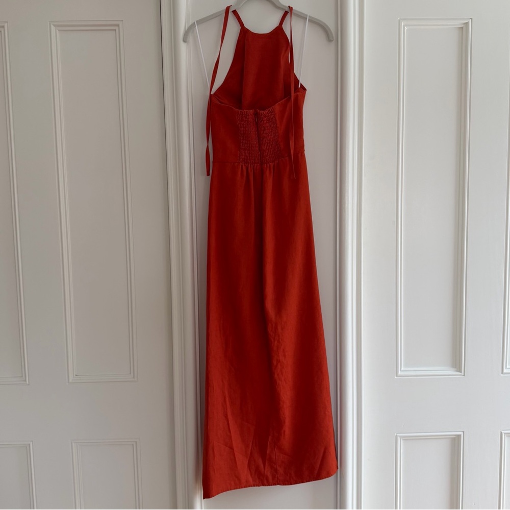 LIKE NEW Reformation Sadey Linen Dress - Picture 3 of 3